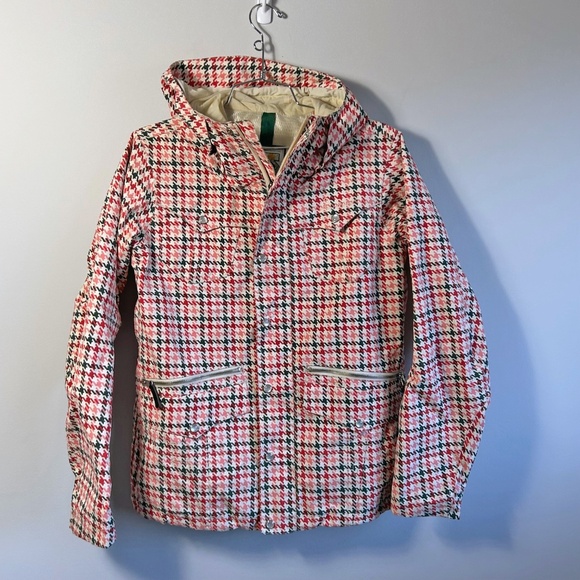 Vintage Burton Y2K Women's Hooded Ski Snowboard Jacket, size M - Picture 1 of 14